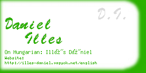 daniel illes business card